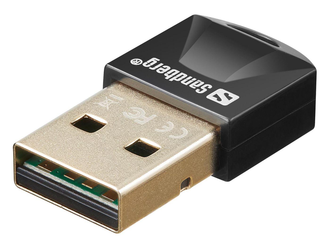 Sandberg 134-34 scheda di rete e adattatore Bluetooth 3 Mbit/s (USB Bluetooth 5.0 Dongle - USB Bluetooth 5.0 Dongle - Wireless