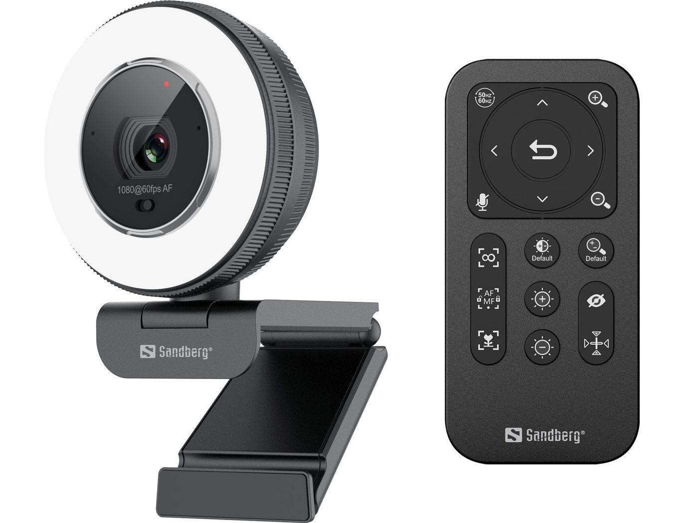 Sandberg Streamer USB Webcam Pro Elite (Streamer USB Webcam Pro Elite - Warranty: 60M)