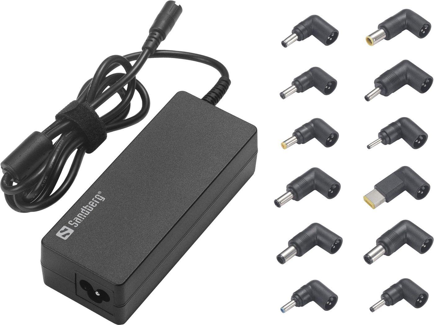 Sandberg 135-78 adattatore e invertitore Interno 90 W Nero (Laptop AC Adapter 90W EUUK - Warranty 60M)