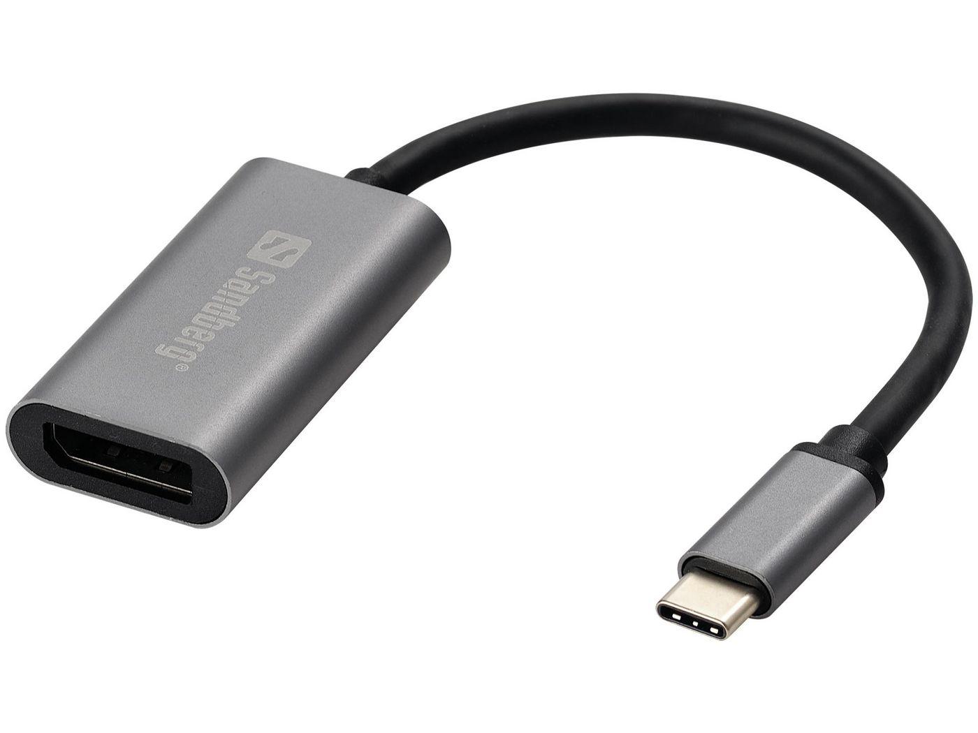 Sandberg USB-C to DisplayPort Link (USB-C to DisplayPort Link - USB-C to DisplayPort Link - USB Type-C DisplayPort Male Female