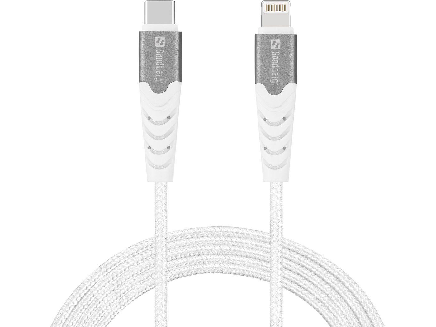 Sandberg USB-C PD to Lightning MFI 2M (USB-C PD to Lightning MFI 2M - USB-C PD to Lightning MFI 2M - Warranty 60M)
