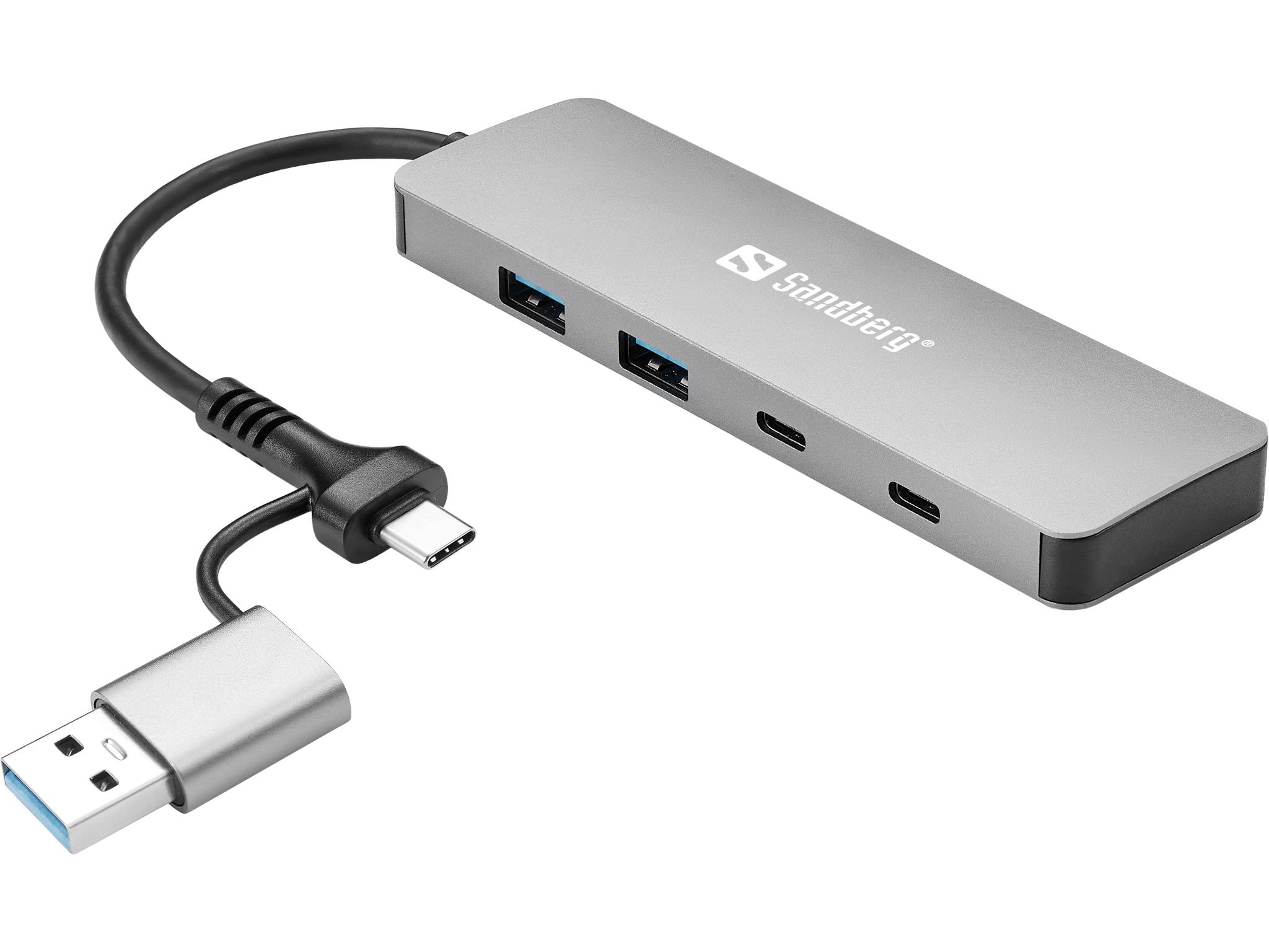 Sandberg USB-C/A to 2xUSB-A2xUSB-C Hub