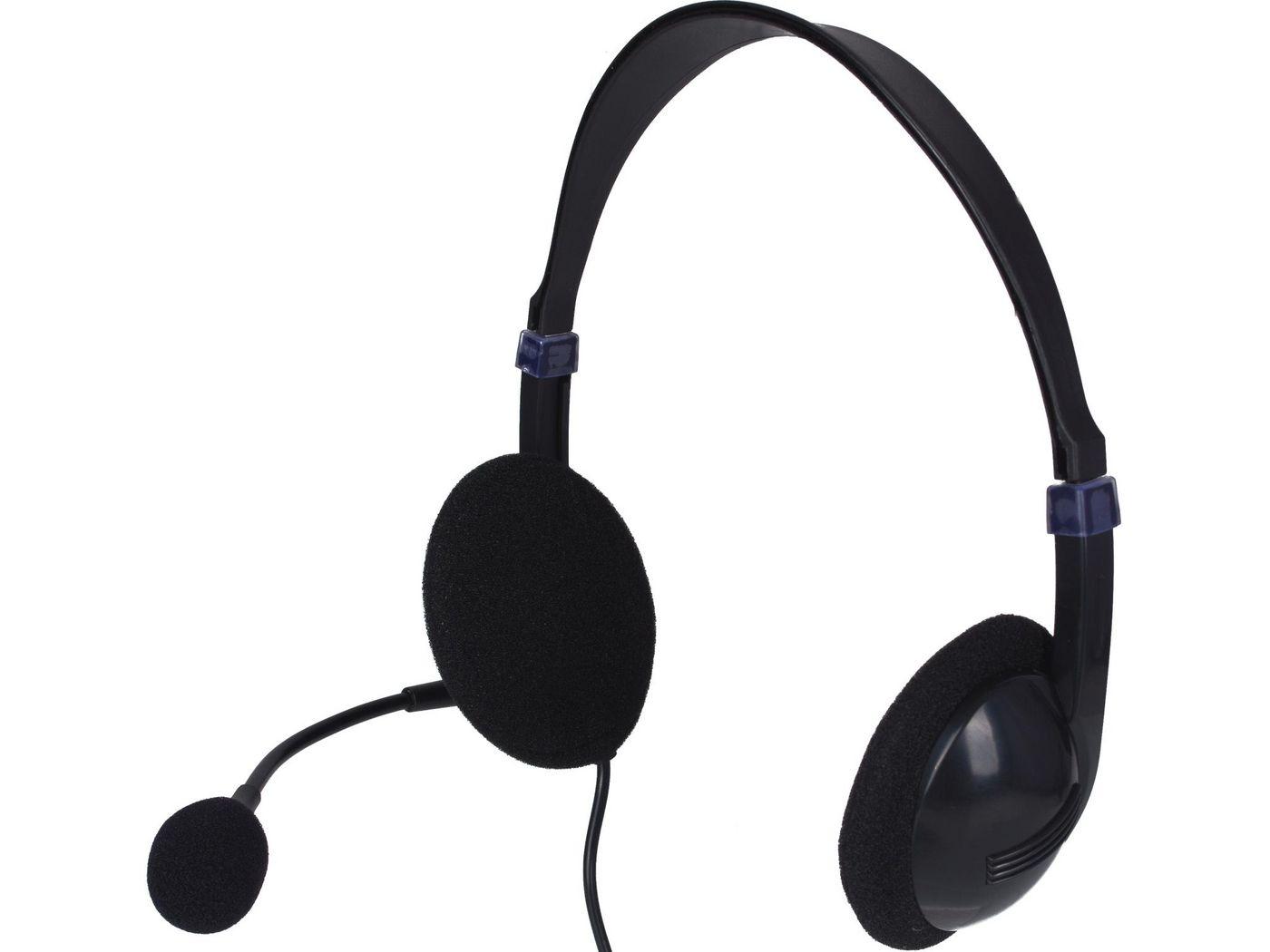 Sandberg Saver USB headset (Saver USB headset - Saver USB headset Headset - Head-band Calls/Music Black Binaural In-line contro