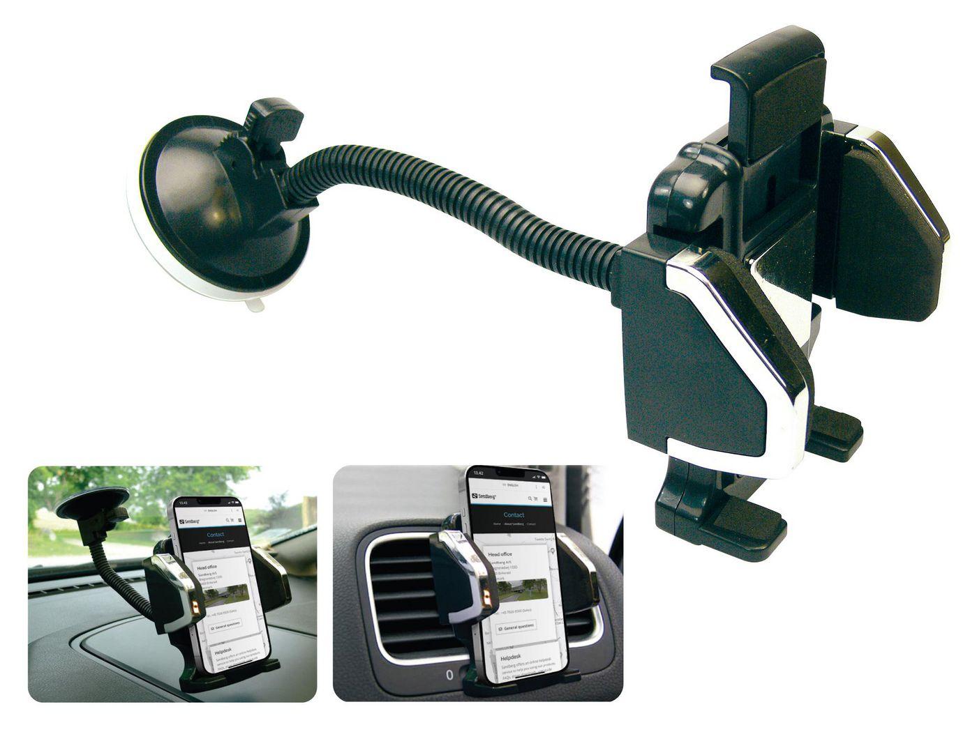 Sandberg In Car Universal Mobile Holder (In Car Universal Mobile Holder - In Car Universal Mobile - Holder Mobile phone/Smartph