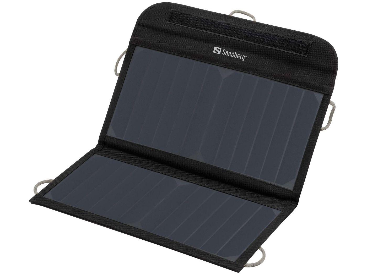 Sandberg Solar Charger 13W 2xUSB (Solar Charger 13W 2xUSB - Solar Charger 13W 2xUSB - Outdoor Solar 6 V BlackYellow - Warranty