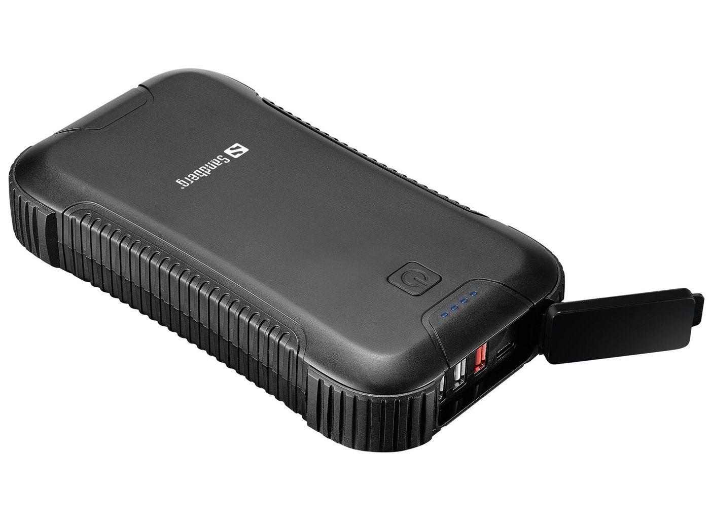 Sandberg Survivor Powerbank 30000 PD45W (Sandberg [420-48] Survivor PD 45W 30000mAh Outdoor Powerbank, 1x USB-C 45W, 3x USB-A [