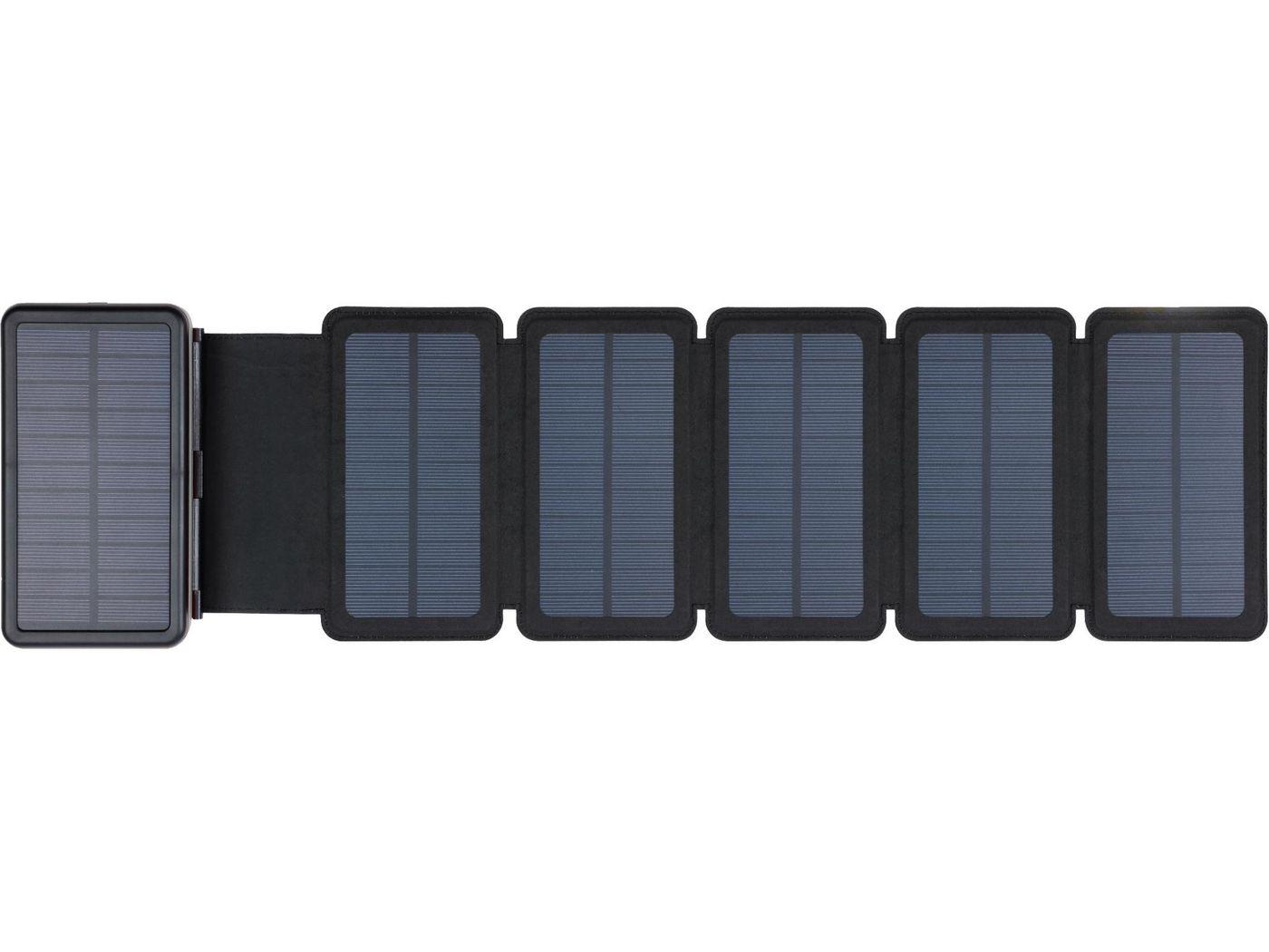 Sandberg 420-73 batteria portatile Polimeri di litio LiPo 20000 mAh Nero (Solar 6-Panel Powerbank 20000 - Warranty 60M)