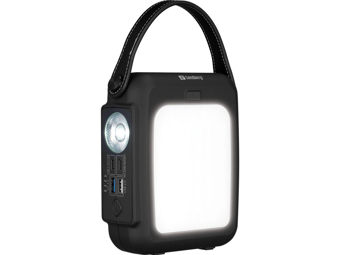 Sandberg 420-79 batteria portatile Litio 20000 mAh Nero (Hand Crank Powerbank 20000 - Warranty 60M)