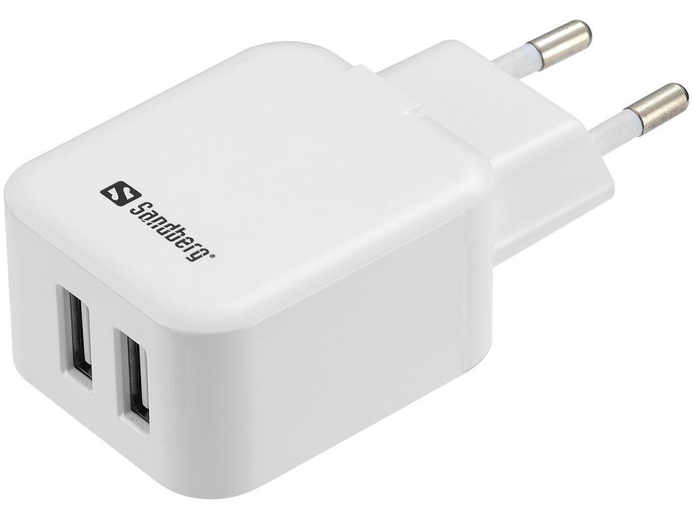Sandberg AC Charger Dual USB 2.41A EU