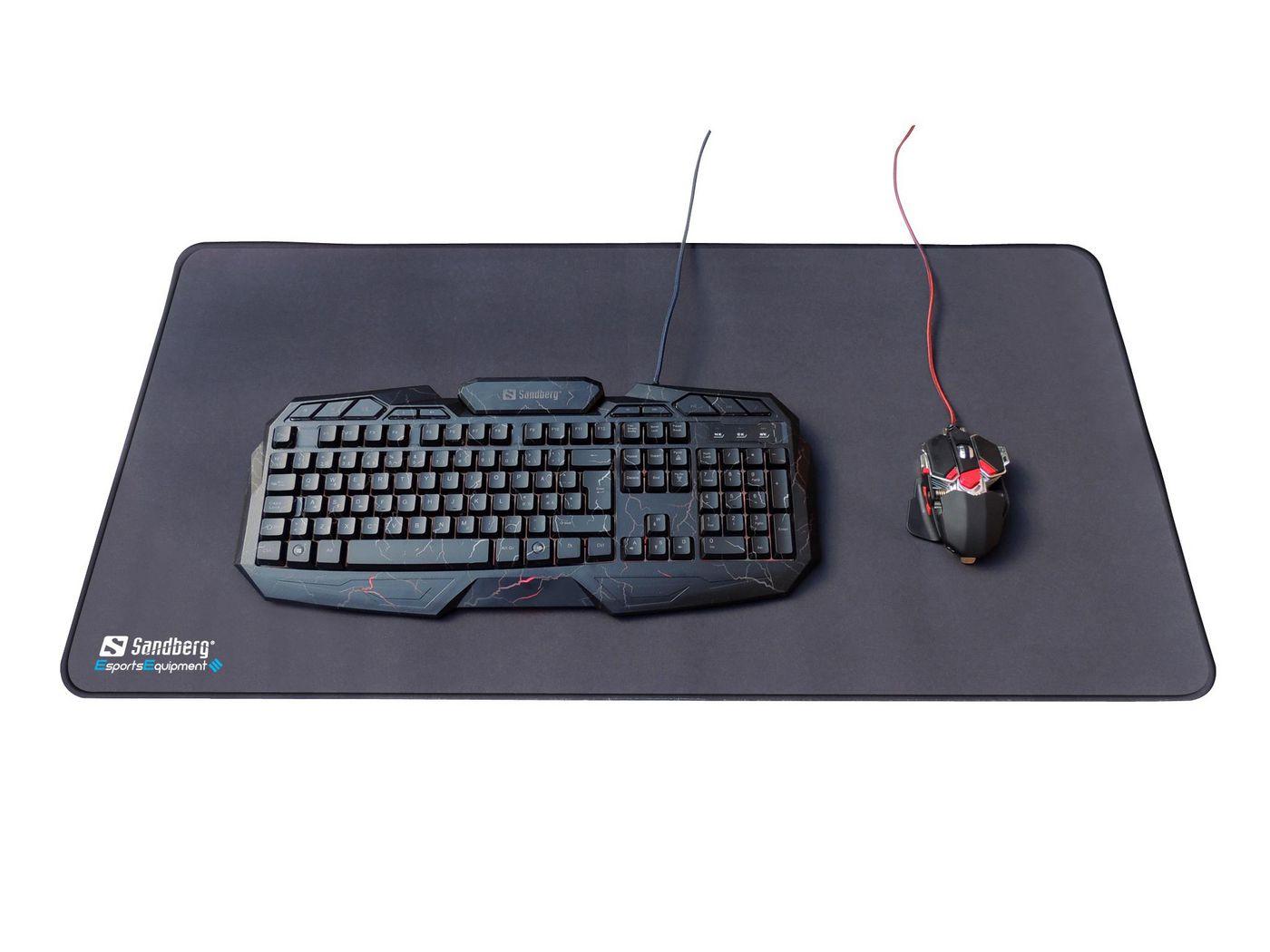 Sandberg Gamer Desk Pad XXXL (Gamer Desk Pad XXXL - Size 45 x 90 x 04 cm - Warranty 60M)