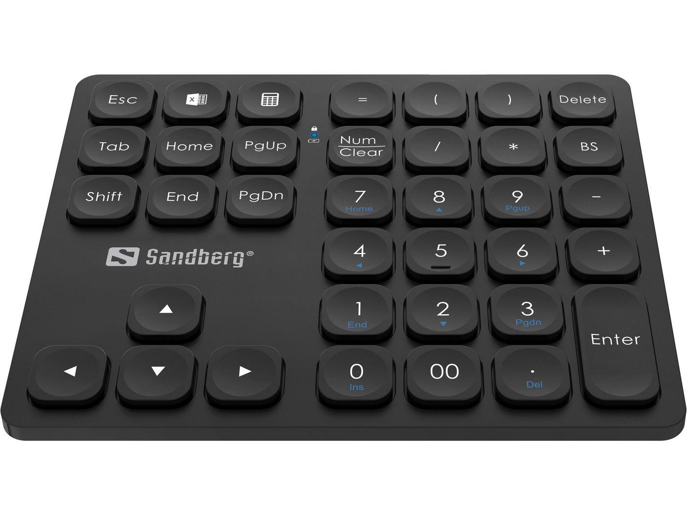 Sandberg Wireless Numeric Keypad Pro (Wireless Numeric Keypad Pro - Warranty 60M)