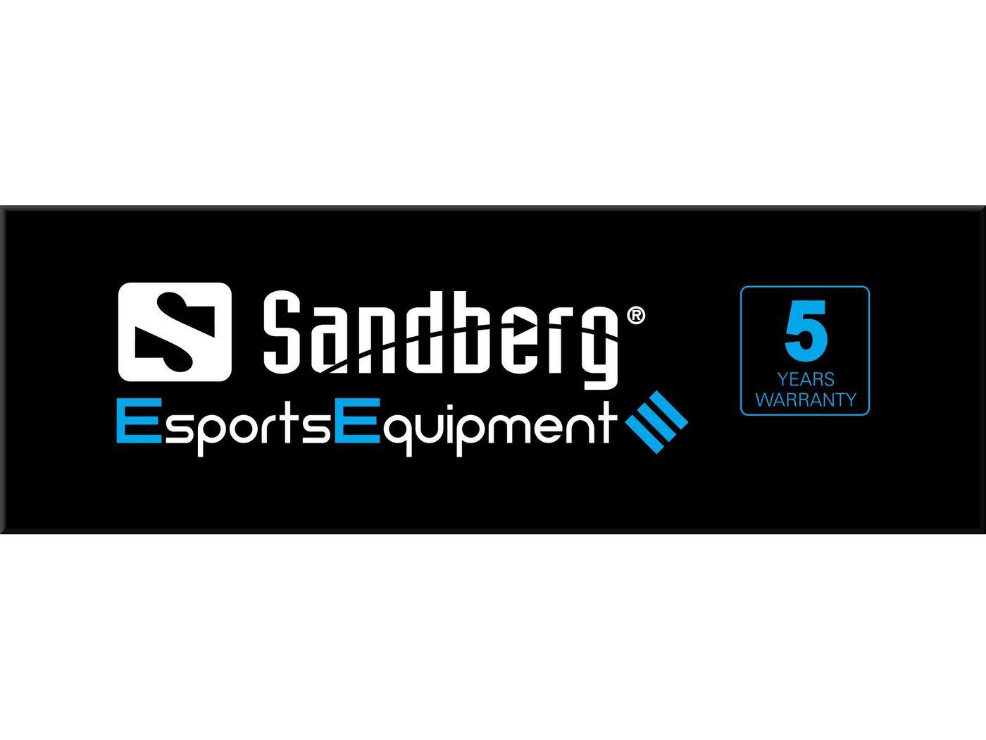 Sandberg Header for Alu Slatwall Esport (Header for Alu Slatwall Esport - Header for Alu Slatwall - Esport BlackBlueWhite Polys