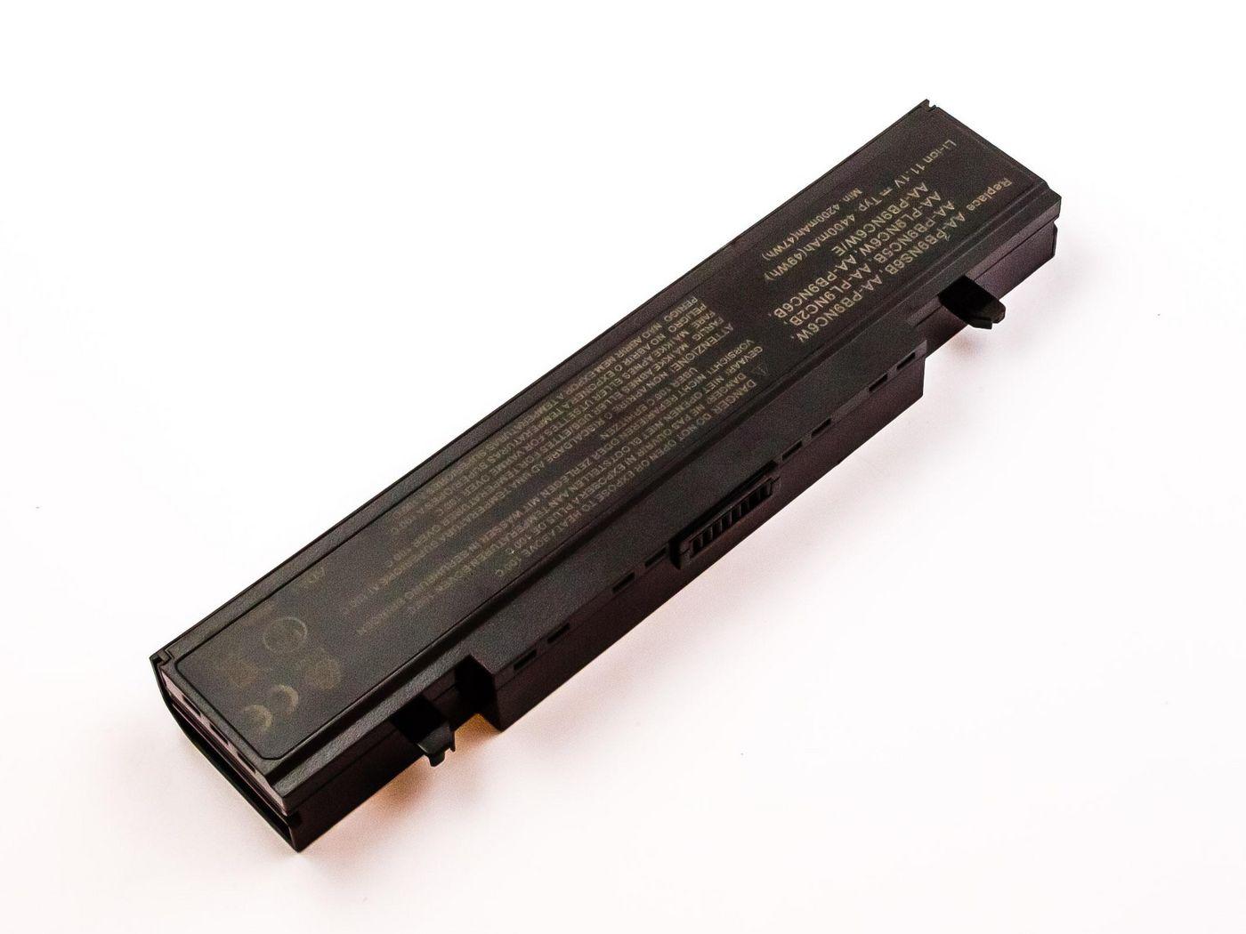 CoreParts MBI1073 ricambio per laptop Batteria (Laptop Battery for Samsung - 4884Wh 6 Cell Li-ion 111V - 4400mAh Black 49Wh 6 C