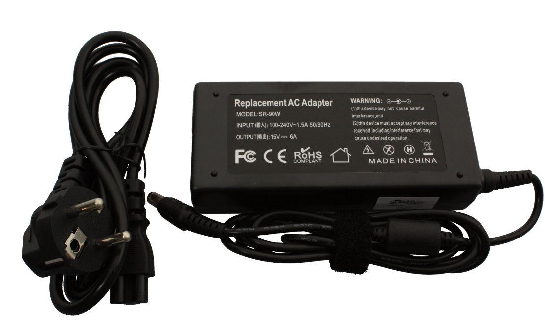 CoreParts MBA1138 adattatore e invertitore Interno 90 W Nero (Power Adapter for Toshiba - 90W 15V 6A Plug6.33.0 - Including EU