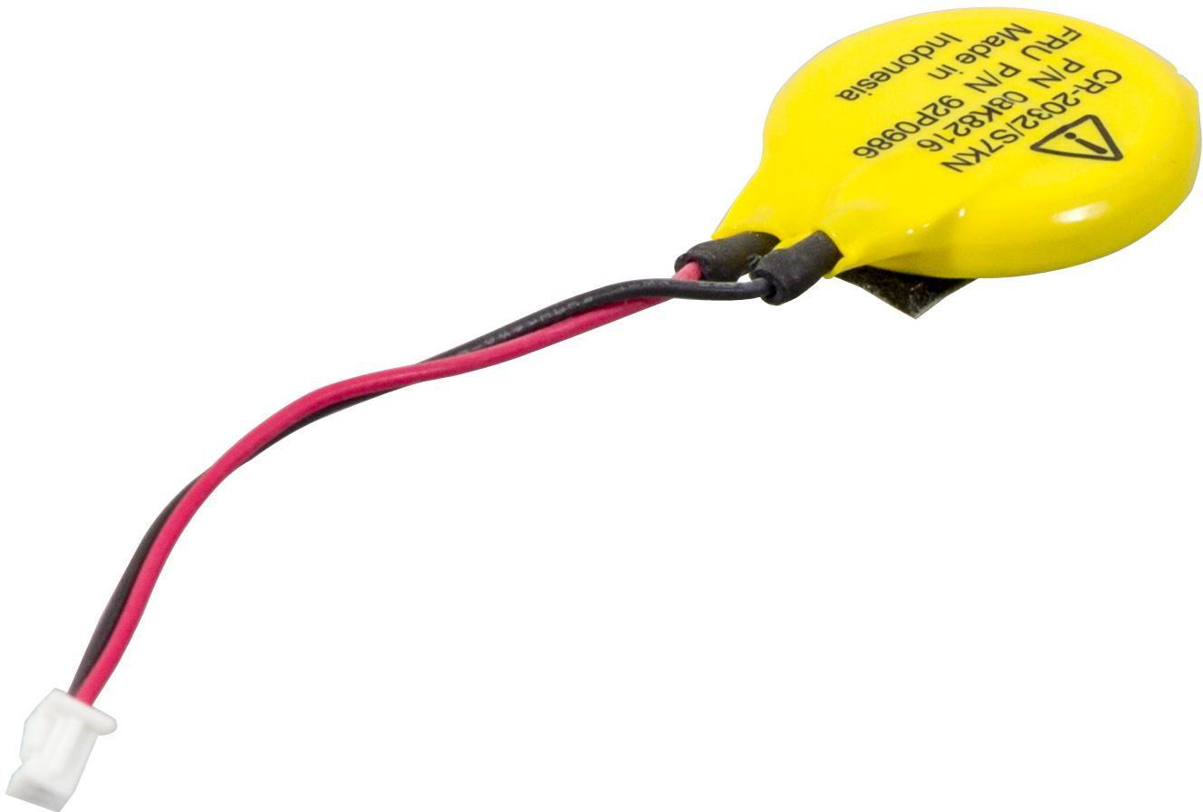 Lenovo 92P0986 Batteria monouso Litio (Back Up Battery 141 Models - 92P0986 Single-use battery - Lithium 1 pcs Yellow Button/c