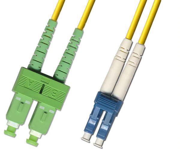 Microconnect FIB841005 cavo a fibre ottiche 5 m SC LC OS2 Giallo (SC/APC-LC/UPC 5m OS2 - SM Duplex LSZH OD 2mm 0.3db - Yellow -