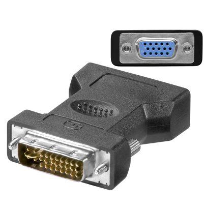 Adapter DVI-I 245 - HD15 M-F