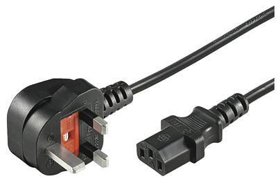 Power Cord UK Tipo G - C13 3M
