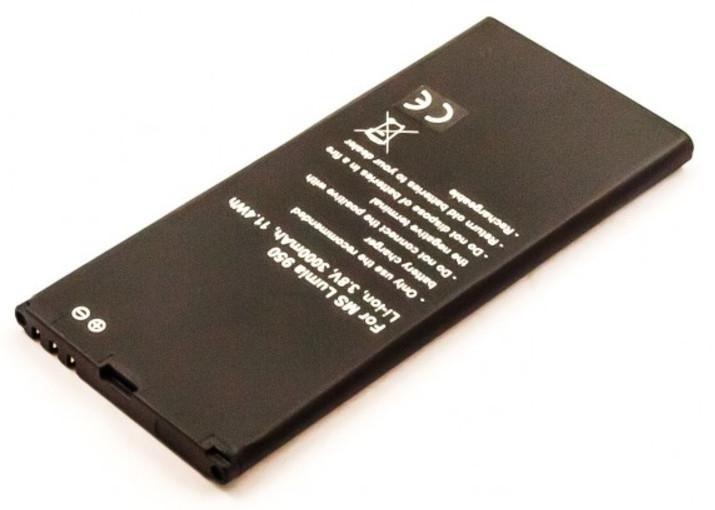 CoreParts MBP1175 ricambio per cellulare Batteria Nero (Battery for Mobile 11.2Wh - Li-ion 3.8V 2900mAh Lumia 950 - Battery 11.