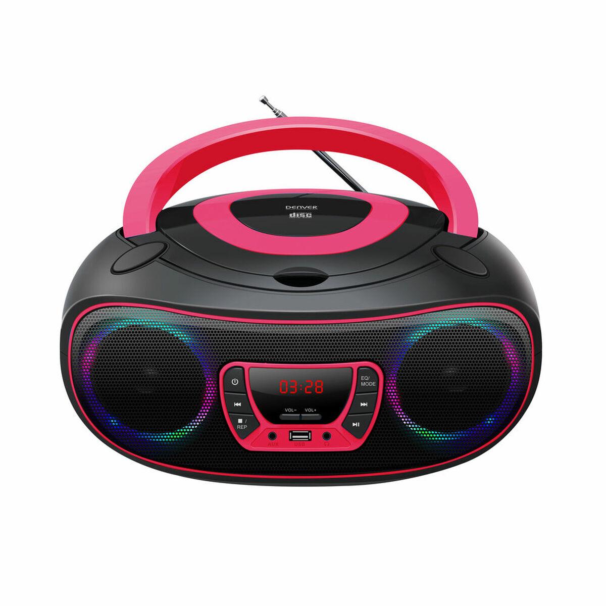 DENVER TCL-212BT Boombox rosa assortito