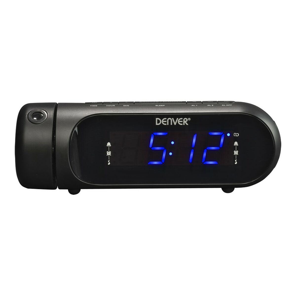 Radio Sveglia FM Denver Elettronica CPR-700 Nero