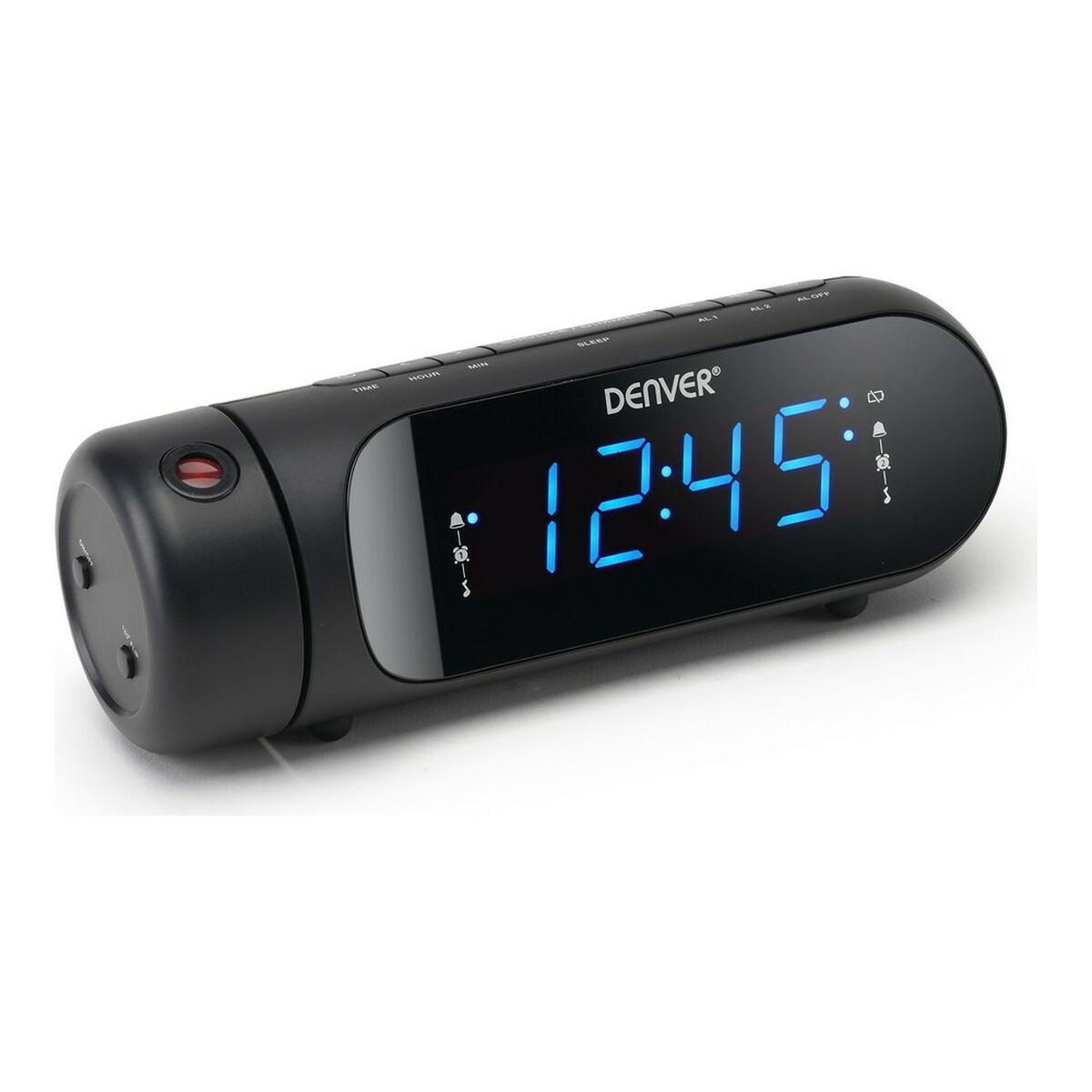 Radio Sveglia FM Denver Elettronica CPR-700 Nero