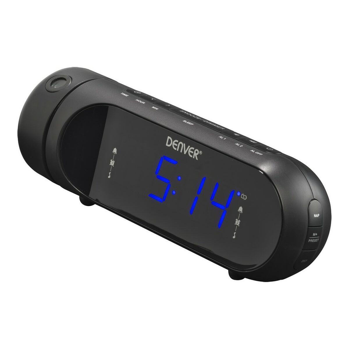 Radio Sveglia FM Denver Elettronica CPR-700 Nero