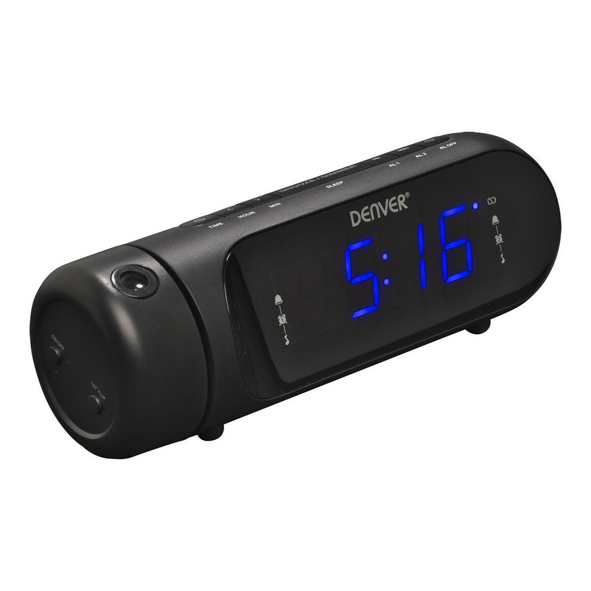 Radio Sveglia FM Denver Elettronica CPR-700 Nero