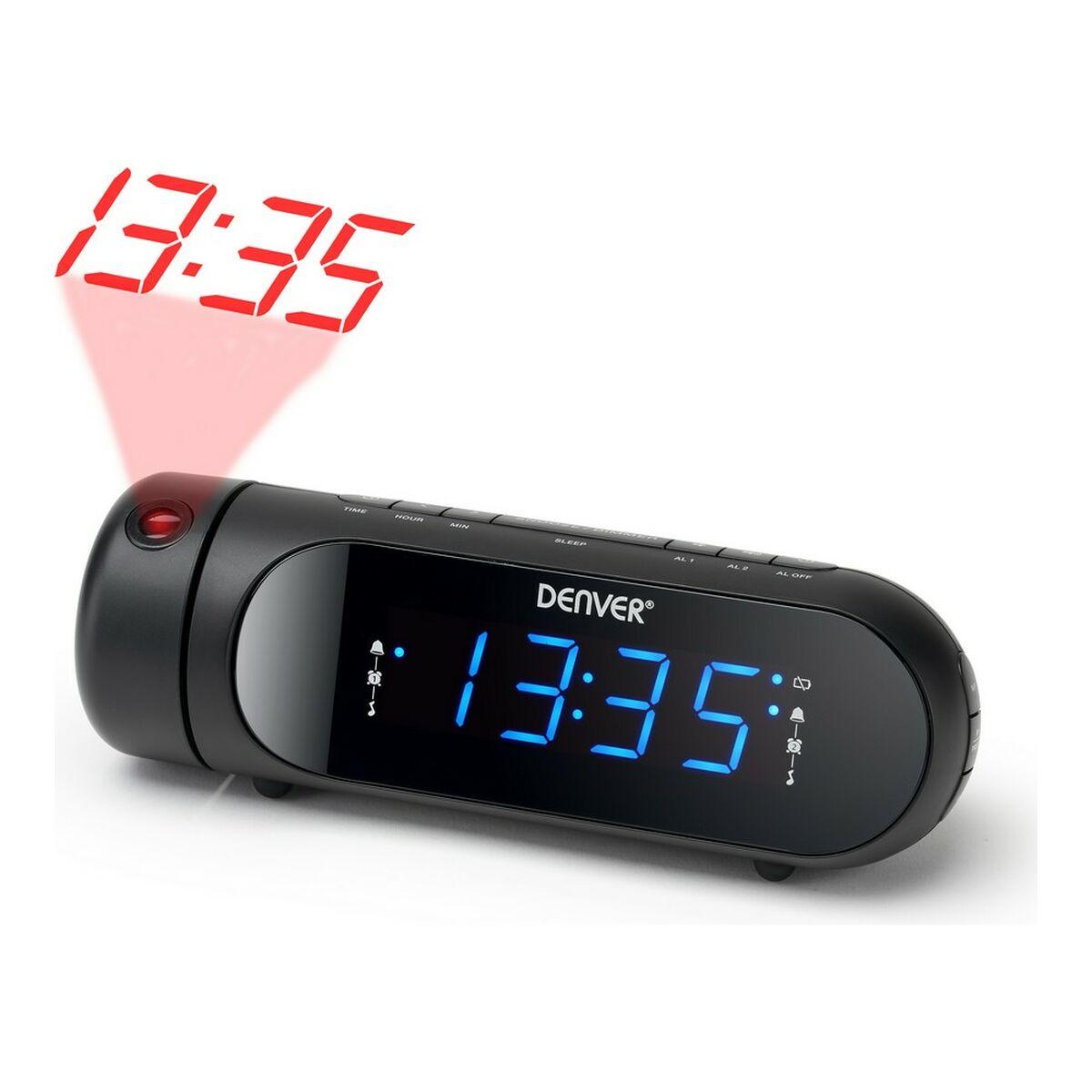 Radio Sveglia FM Denver Elettronica CPR-700 Nero