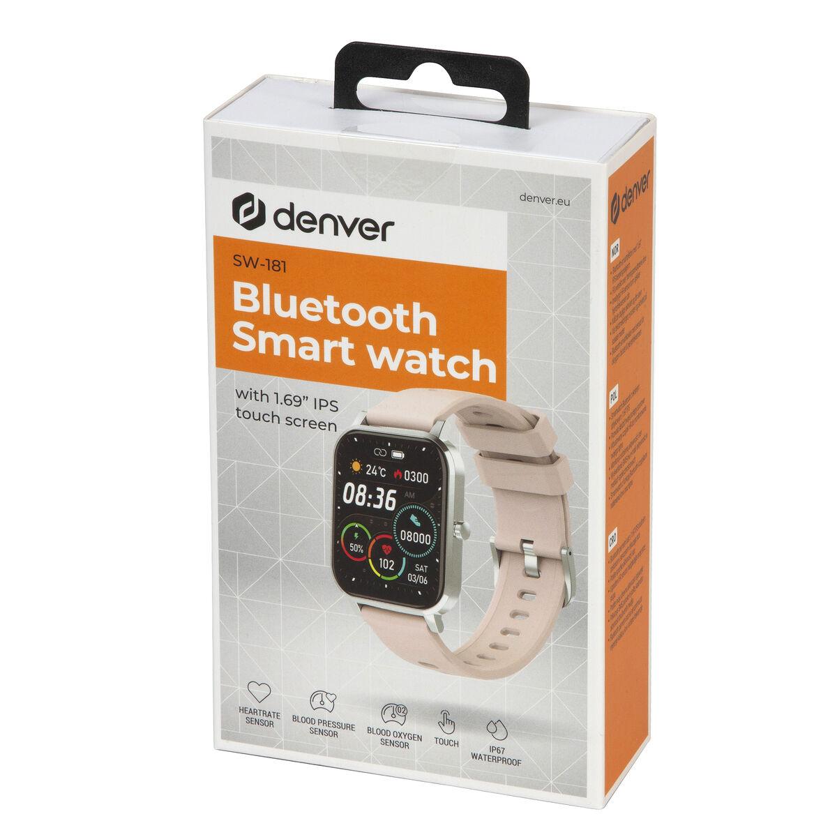 Denver SW-181 Smartwatch BT 1.7" FC PA OS IP67 Gre