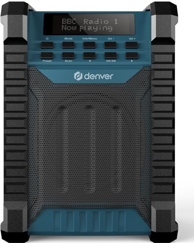DENVER WRD-60 Jobsteds-radio Sort Bl