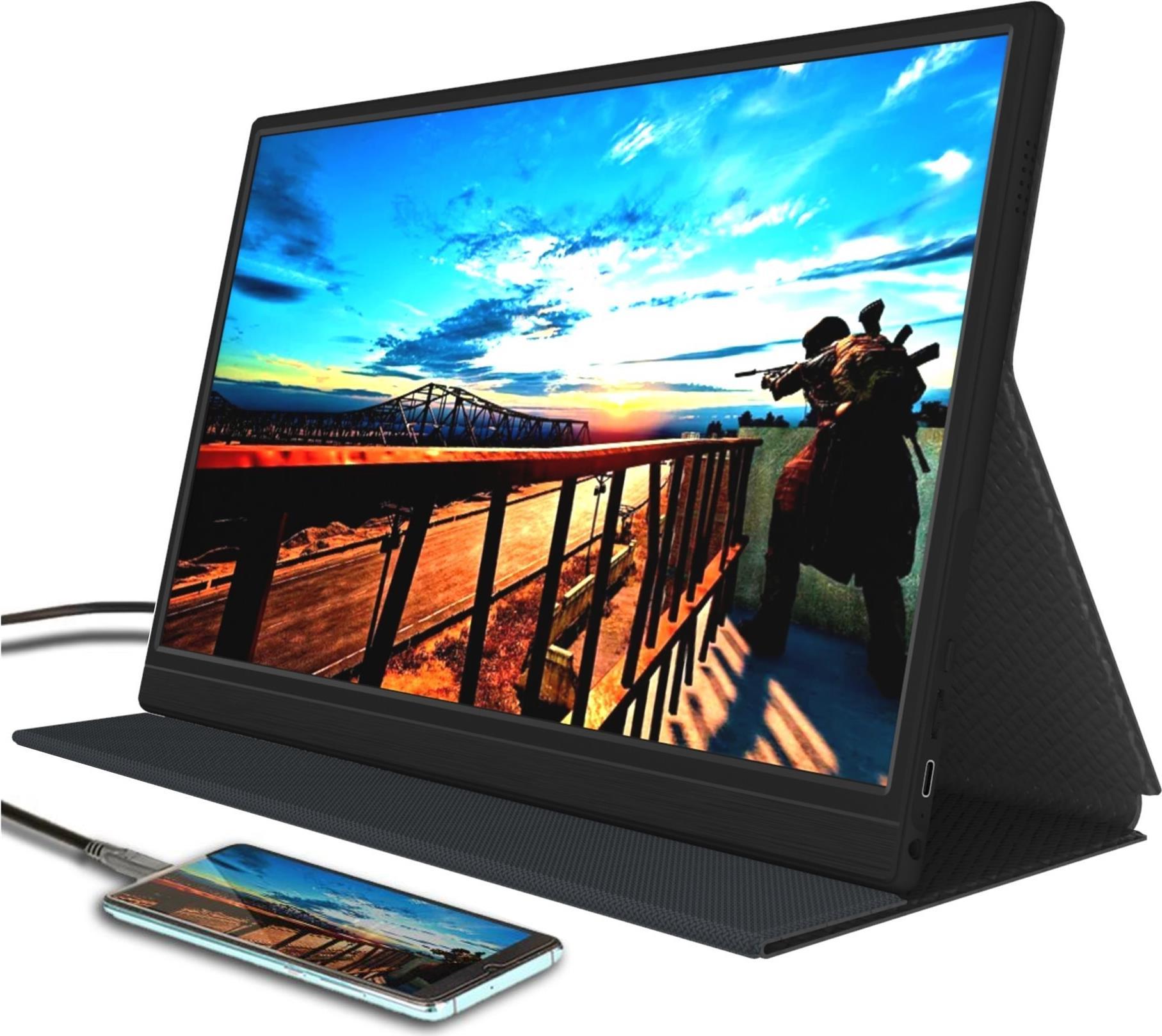 PMO-15601 - Monitor LCD - 15,6 pollici - portatile - 1920 x 1080 Full HD (1080p) - IPS - 250 - 10001 - Mi