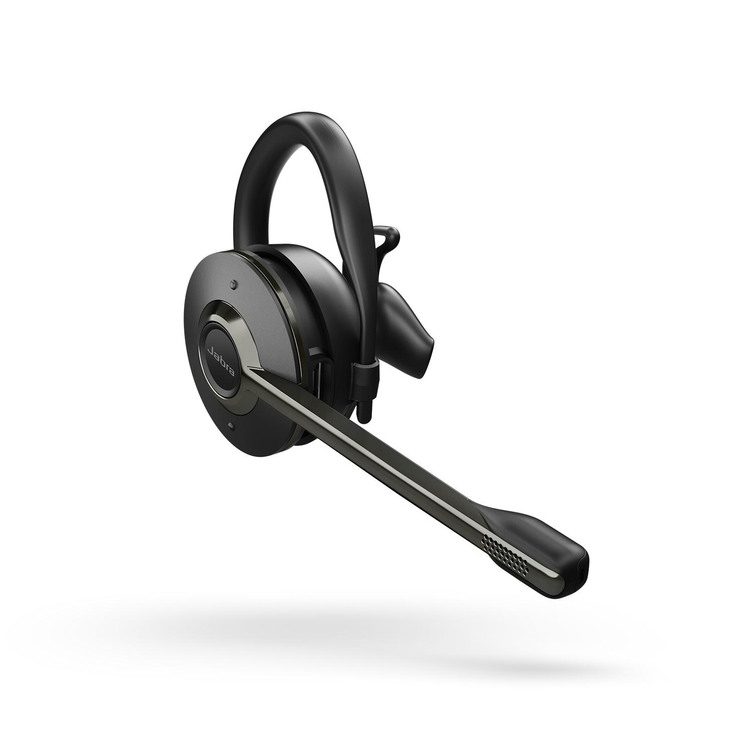 Cuffia con microfono Jabra 9555-553-117 cuffia e auricolare Wireless A clip Ufficio Micro-USB Bluetooth Nero [9555-553-117]