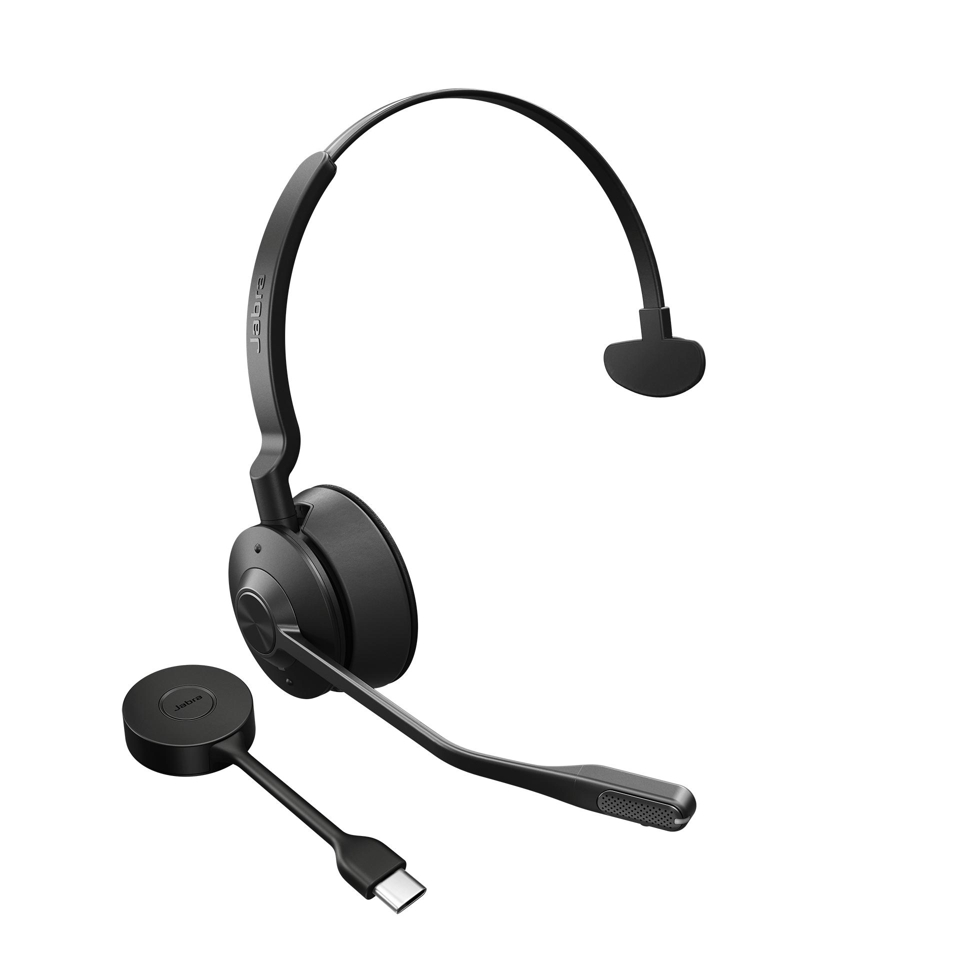 Jabra 9553-435-111 cuffia e auricolare Wireless A Padiglione Ufficio Bluetooth Base di ricarica Nero