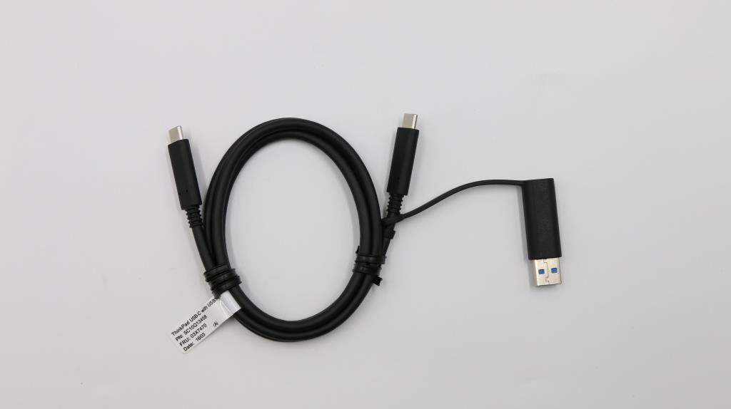 USB-C Cable W/ Dongle TP - Warranty 6M