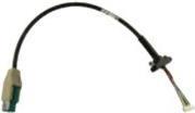 Zebra USB-kabel 22cm Sort