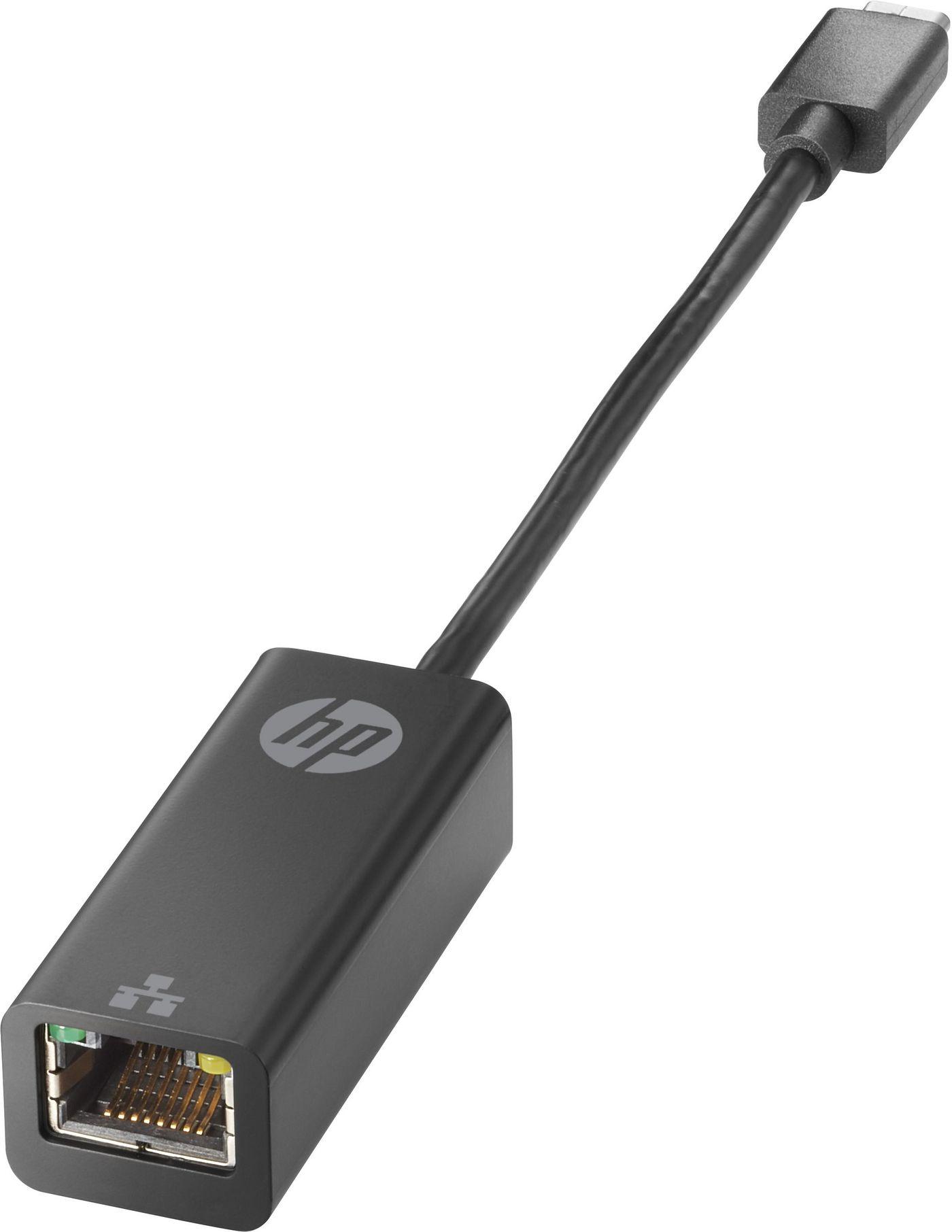 HP V8Y76AA Interno Ethernet (USB-C to RJ45 Adapter EURO - New Retail - Warranty 12M)