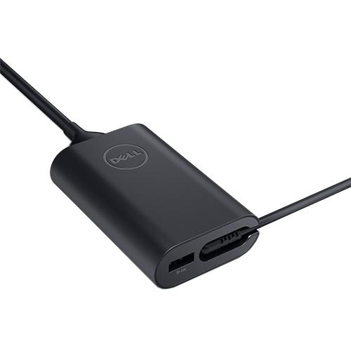 DELL 492-BBWZ adattatore e invertitore Interno 45 W Nero (AC Adapter 45W USB Type-C includes power cable)