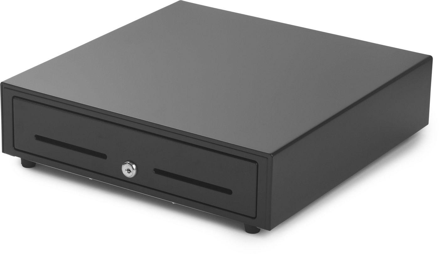 410 mm cash drawer 4B/8C - 410 x 415 x 100 mm - Black - Replacement for EC-410B - Warranty 24M