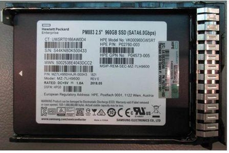 SSD 960GB 25 Inch SFF -...