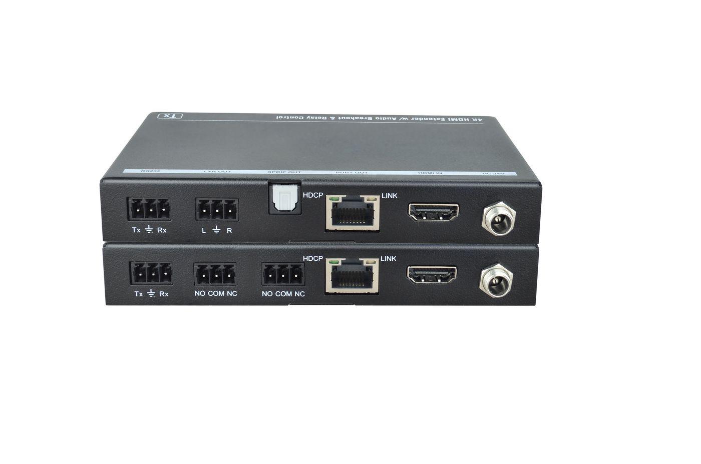Vivolink VLHDMIEXT416 moltiplicatore AV Trasmettitore e ricevitore AV Nero (HDBaseT Extender kit w/relay - . - Warranty 36M)