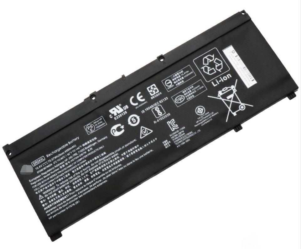Li-ion battery for HP - notebooks, 4550 mAh capacity - Atl606072 - Warranty: 6M