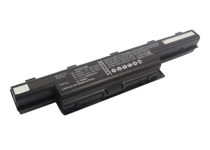 CoreParts MBXAC-BA0028 ricambio per laptop Batteria (Laptop Battery for Acer 98Wh - Li-ion 11.1V 8800mAh Black - 98Wh Li-ion 11