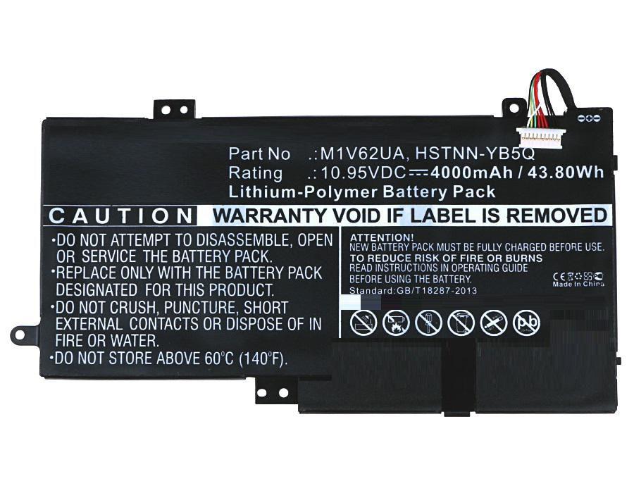 CoreParts MBXHP-BA0121 ricambio per laptop Batteria (Laptop Battery for HP 39Wh - Li-Pol 10.95V 3400mAh 39Wh - Li-Pol 10.95V 34