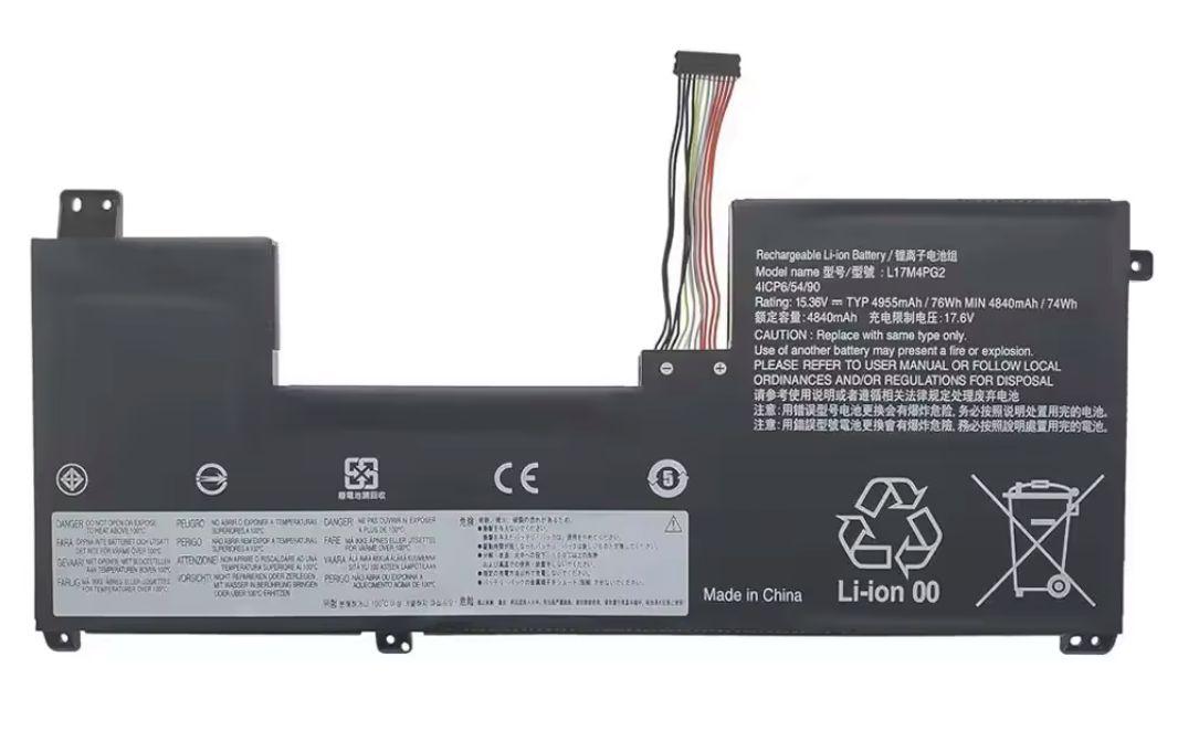 CoreParts MBXLE-BA0054 ricambio per laptop Batteria (Laptop Battery for Lenovo - 52Wh Li-Pol 7.64V 6800mAh - Black 52Wh Li-Pol