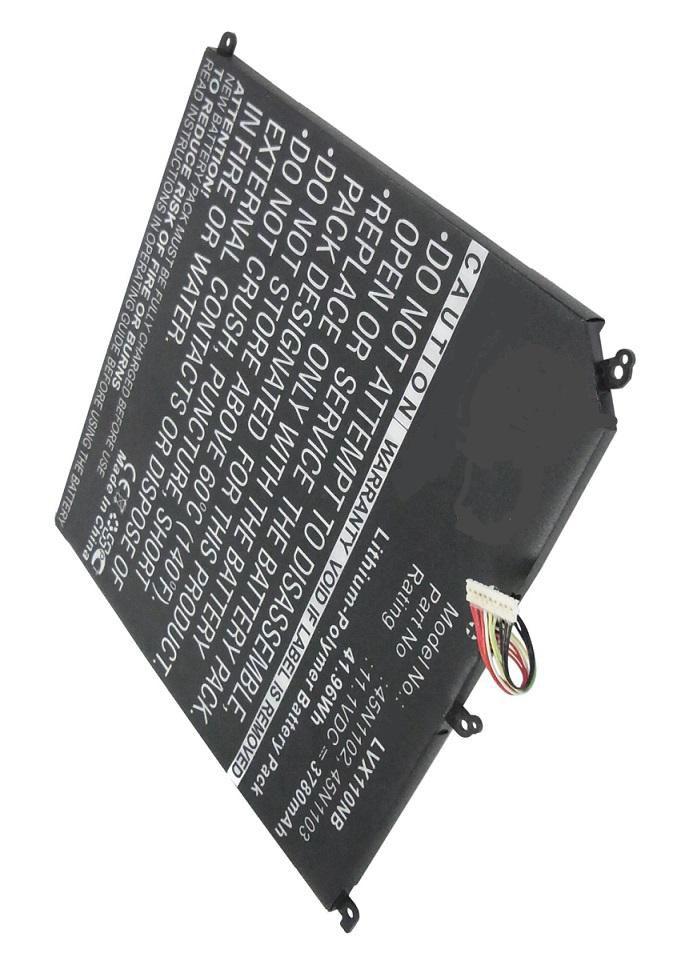 CoreParts MBXLE-BA0105 ricambio per laptop Batteria (Laptop Battery for Lenovo - 42Wh Li-Pol 11.1V 3780mAh - Black 42Wh Li-Pol