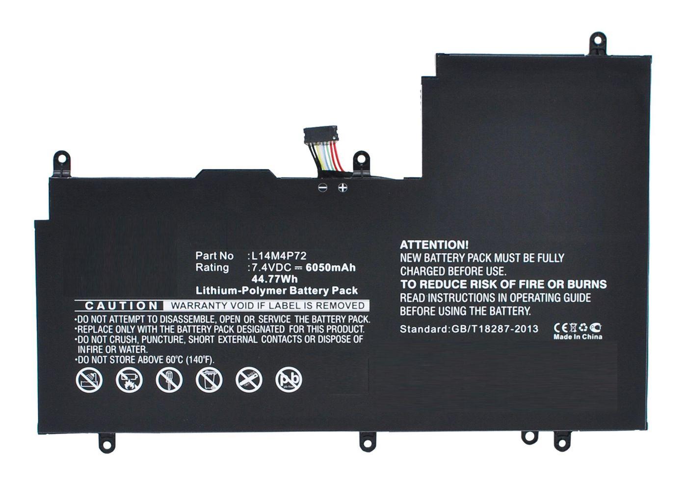 CoreParts MBXLE-BA0123 ricambio per laptop Batteria (Laptop Battery for Lenovo - 45Wh Li-Pol 7.4V 6050mAh - Black 45Wh Li-Pol 7