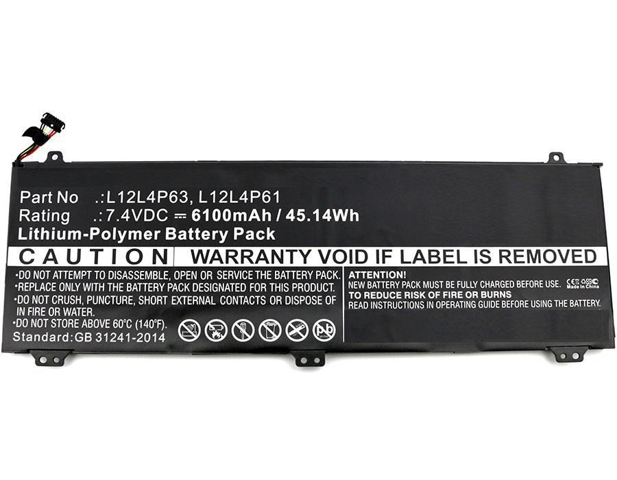 CoreParts MBXLE-BA0154 ricambio per laptop Batteria (Laptop Battery for Lenovo - 45Wh Li-Pol 7.4V 6100mAh - Black, 45Wh Li-Pol