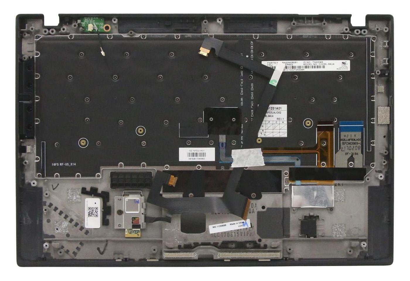 Lenovo 01LX550 ricambio per laptop Cover + keyboard (Keyboard [US ENGLISH] - Warranty: 3M)