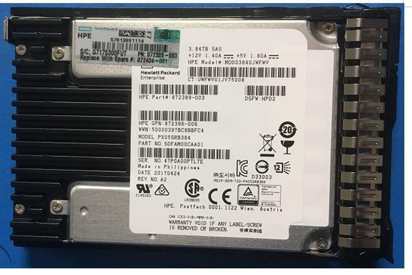 SSD 3,84 TB 12G SFF SAS RI SC